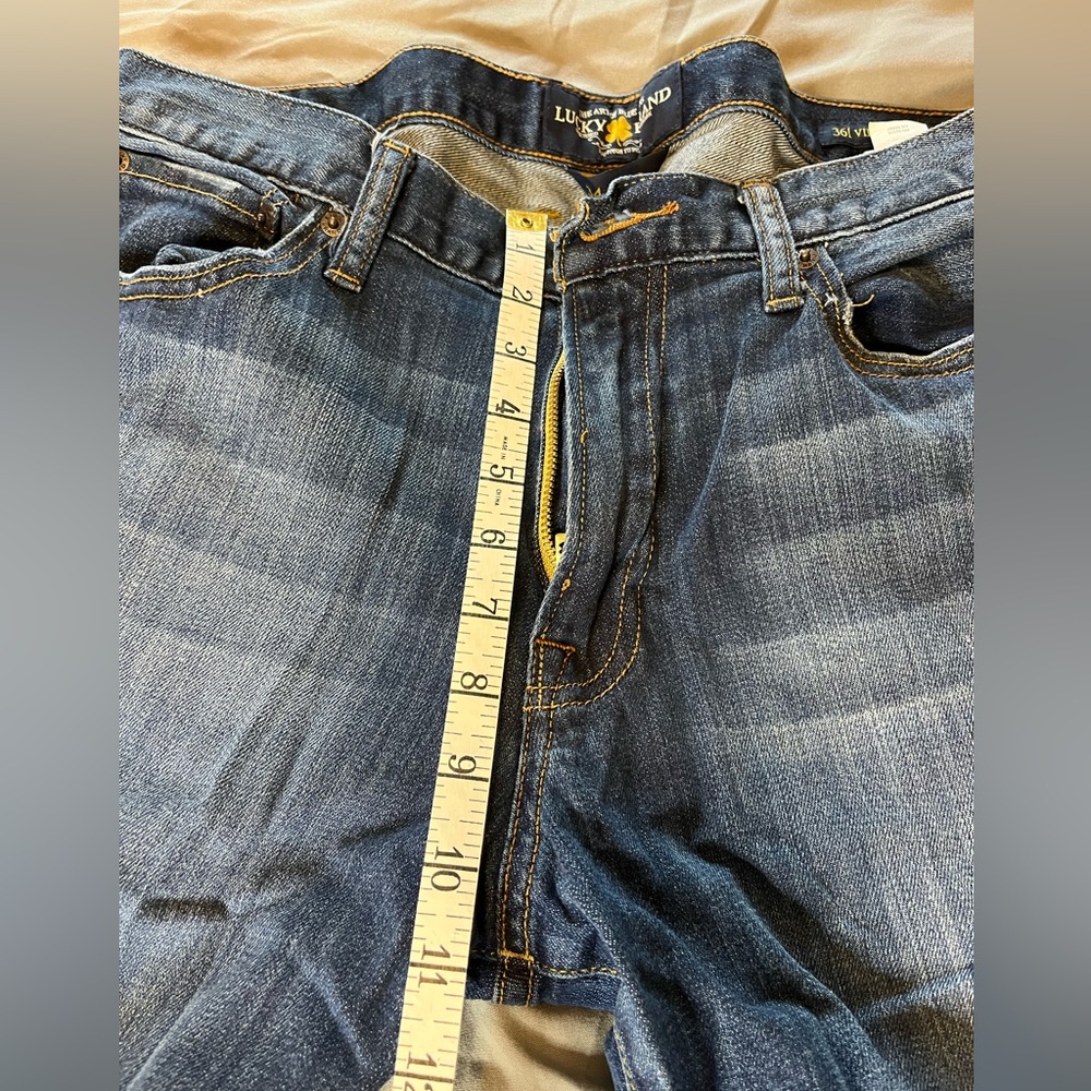 Men’s Lucky brand Vintage 361 straight leg 34x32 EUC - Picture 10 of 12